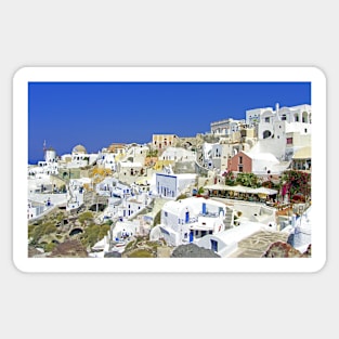 Oia Village Sticker